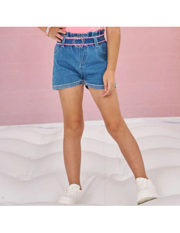 Shorts Infantil Menina em...