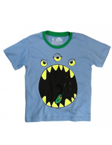 Camiseta Infantil Monstro...