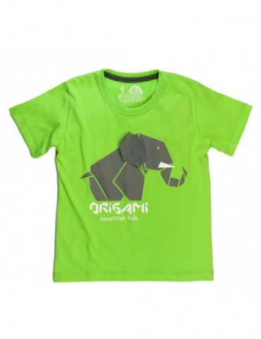 Camiseta Infantil Origami...